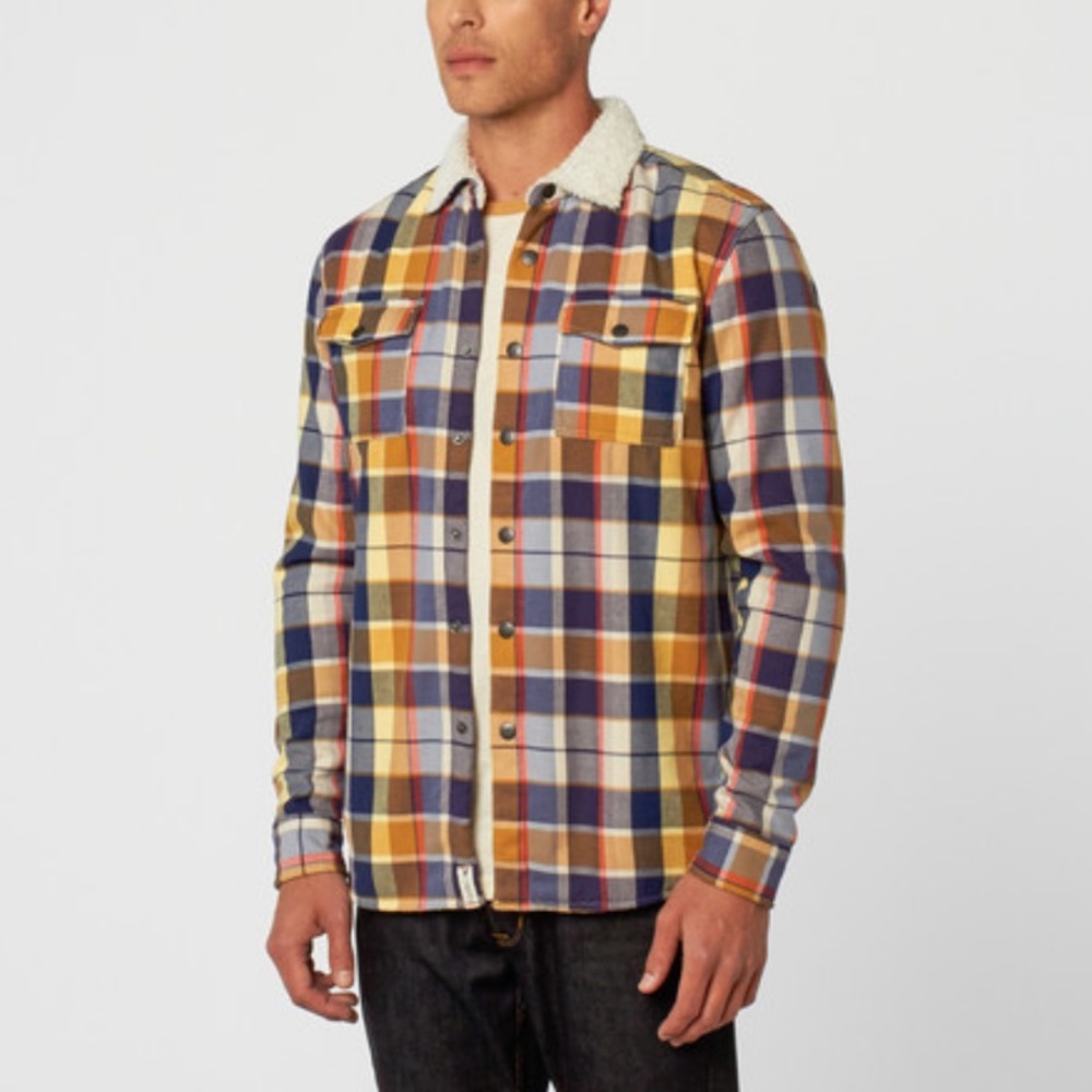 COPY - AMBIG Moore Plaid Shacket SZ XL